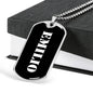 Emilio v2 - Luxury Dog Tag Necklace