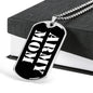 Army Mom v3 - Luxury Dog Tag Necklace