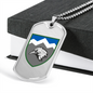 109th Mountain Assault Battalion (Ukraine) - Luxury Dog Tag Necklace