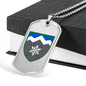 10th Mountain Assault Brigade (Ukraine) - Luxury Dog Tag Necklace