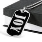 Joy v01s - Luxury Dog Tag Necklace