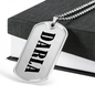 Darla v01 - Luxury Dog Tag Necklace