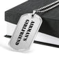 Airman's Girlfriend - Luxury Dog Tag Necklace