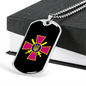 Ukrainian Ground Forces - Luxury Dog Tag Necklace