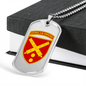 43rd Artillery Brigade (Ukraine) - Luxury Dog Tag Necklace