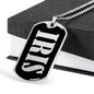 Iris v01s - Luxury Dog Tag Necklace