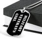 Military Veteran's Girl v3 - Luxury Dog Tag Necklace