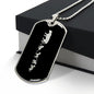 Mama Lioness With 4 Cubs v2 - Luxury Dog Tag Necklace