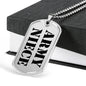 Army Niece - Luxury Dog Tag Necklace