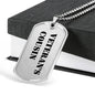Veteran's Cousin - Luxury Dog Tag Necklace