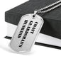 Coast Guardsman's Husband - Luxury Dog Tag Necklace