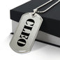 Cleo - Luxury Dog Tag Necklace