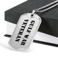 Gulf War Veteran - Luxury Dog Tag Necklace