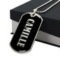 Camille v02 - Luxury Dog Tag Necklace