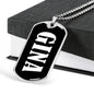 Gina v02 - Luxury Dog Tag Necklace