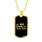 Toy Fox Terrier v2 - 18k Gold Finished Luxury Dog Tag Necklace