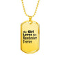 Manchester Terrier - 18k Gold Finished Luxury Dog Tag Necklace