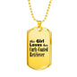 Curly-Coated Retriever - 18k Gold Finished Luxury Dog Tag Necklace