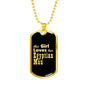 Egyptian Mau v2 - 18k Gold Finished Luxury Dog Tag Necklace