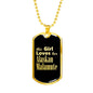 Alaskan Malamute v2 - 18k Gold Finished Luxury Dog Tag Necklace