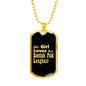 Scottish Fold Longhair v2 - 18k Gold Finished Luxury Dog Tag Necklace