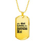 Australian Mist - 18k Gold Finished Luxury Dog Tag Necklace