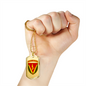 40th Artillery Brigade (Ukraine) - 18k Gold Finished Luxury Dog Tag Necklace