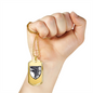 93rd Mechanized Brigade (Ukraine) - 18k Gold Finished Luxury Dog Tag Necklace