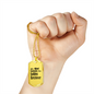 Golden Retriever - 18k Gold Finished Luxury Dog Tag Necklace
