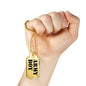 Army Boy - 18k Gold Finished Luxury Dog Tag Necklace
