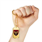 46th Air Assault Brigade (Ukraine) - 18k Gold Finished Luxury Dog Tag Necklace