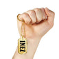 Inez v01 - 18k Gold Finished Luxury Dog Tag Necklace
