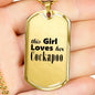 Cockapoo - 18k Gold Finished Luxury Dog Tag Necklace