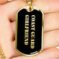 Coast Guard Girlfriend v2 - 18k Gold Finished Luxury Dog Tag Necklace