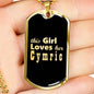 Cymric v2 - 18k Gold Finished Luxury Dog Tag Necklace