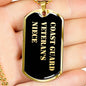 Coast Guard Veteran's Niece v2 - 18k Gold Finished Luxury Dog Tag Necklace