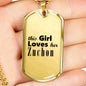 Zuchon - 18k Gold Finished Luxury Dog Tag Necklace