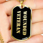 Wounded Veteran v2 - 18k Gold Finished Luxury Dog Tag Necklace