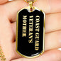 Coast Guard Veteran's Mother v2 - 18k Gold Finished Luxury Dog Tag Necklace