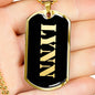 Lynn v2 - 18k Gold Finished Luxury Dog Tag Necklace