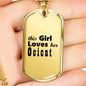 Ocicat - 18k Gold Finished Luxury Dog Tag Necklace