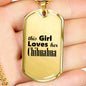 Chihuahua - 18k Gold Finished Luxury Dog Tag Necklace