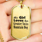 Greater Swiss Mountain Dog - 18k Gold Finished Luxury Dog Tag Necklace