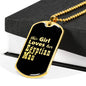 Egyptian Mau v2 - 18k Gold Finished Luxury Dog Tag Necklace