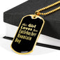 Entlebucher Mountain Dog v2 - 18k Gold Finished Luxury Dog Tag Necklace