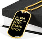 Dandie Dinmont Terrier v2 - 18k Gold Finished Luxury Dog Tag Necklace