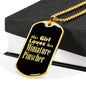 Miniature Pinscher v2 - 18k Gold Finished Luxury Dog Tag Necklace