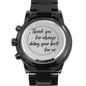 Thank You For Always Doing Your Best For Us - Black Chronograph Watch