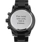 For Those Who Love Time Is Eternal - Black Chronograph Watch