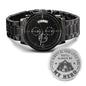 My Hero (Police Officer) - Black Chronograph Watch